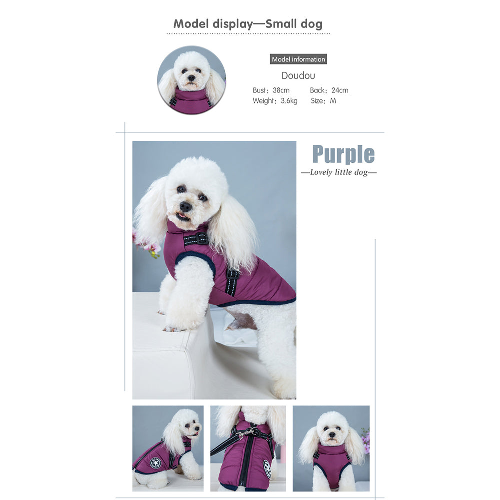 Waterproof Winter Jacket with Built-in Harness - Buy 2 Pcs Enjoy Free Shipping!