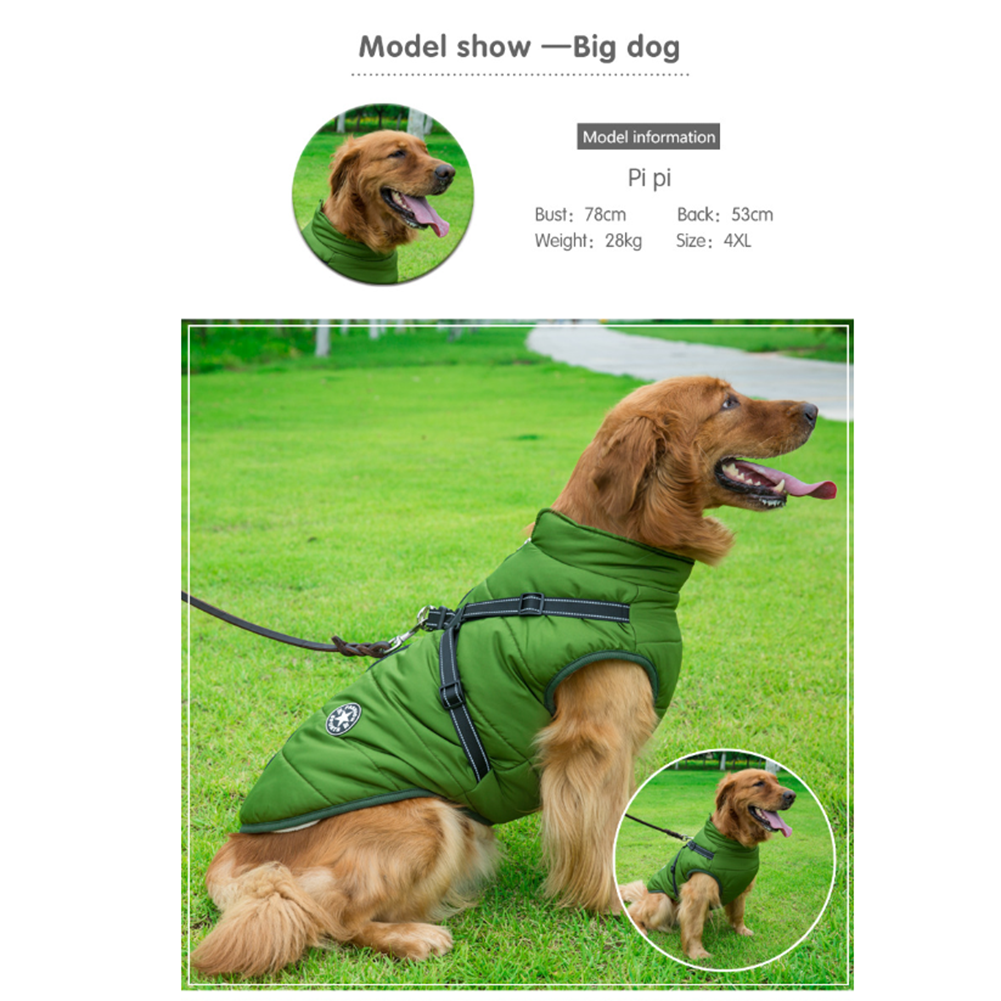 Waterproof Winter Jacket with Built-in Harness - Buy 2 Pcs Enjoy Free Shipping!