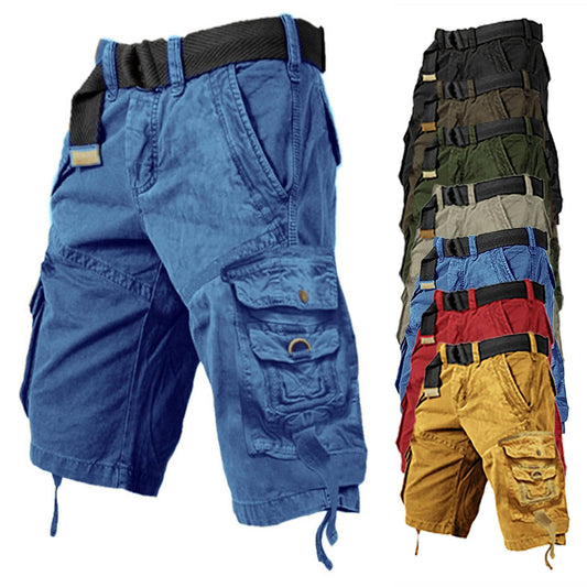 Mens Cargo Shorts Multi Pockets Cargo Shorts-Buy 2 Get Free Shipping Today!