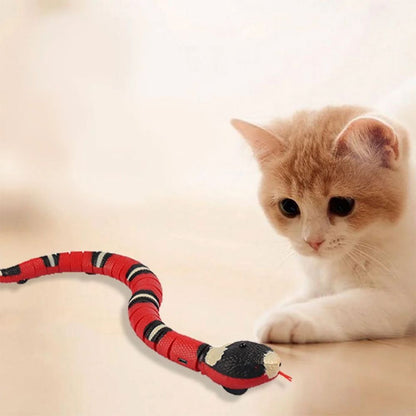 Realistic 3D Snake Interactive Pet Toy – Smart Sensor Automatic Moving Toy