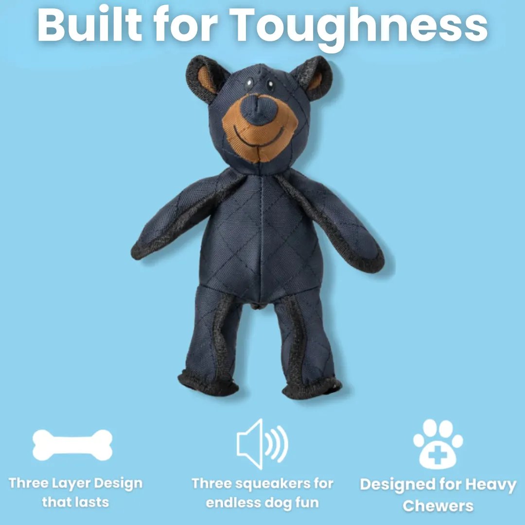 Bear Dog Toy for Dogs, New Robust Bear Dog Toy, Resistant Squeaky Dog Toys for Pets
