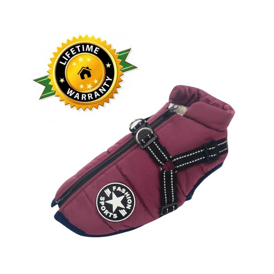 Waterproof Jacket Harness-Purple