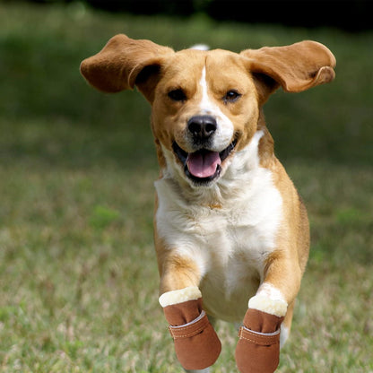 Warm Winter Dog Boots – Anti-Slip Paw Protectors