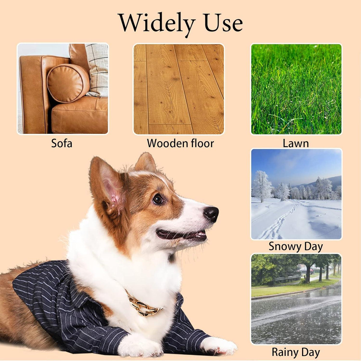 Warm Winter Dog Boots – Anti-Slip Paw Protectors