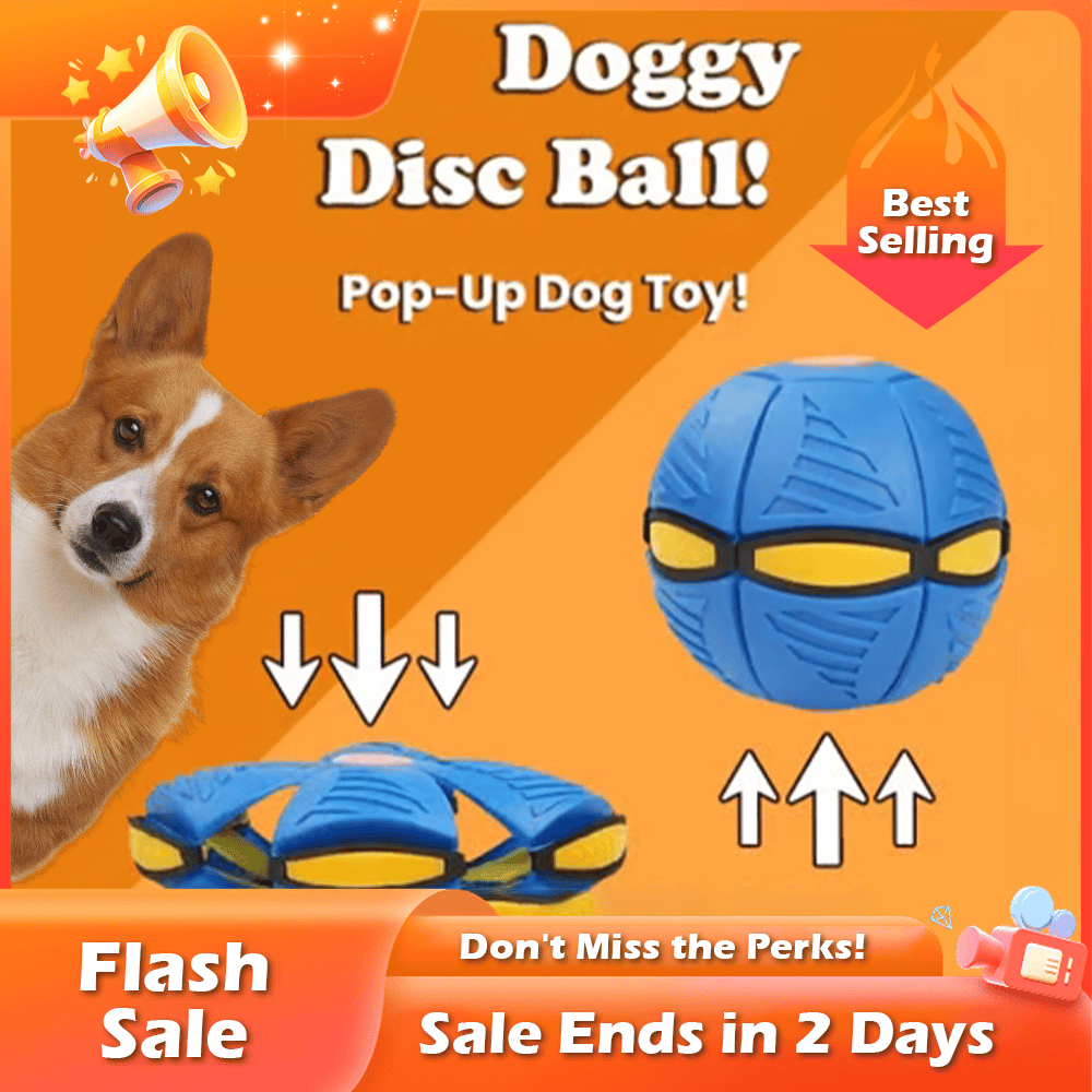 🏆Flash Sale⚡ 50K+ SOLD! Almost Gone-💥💥The Doggy Disc Ball💞,Best Gifts