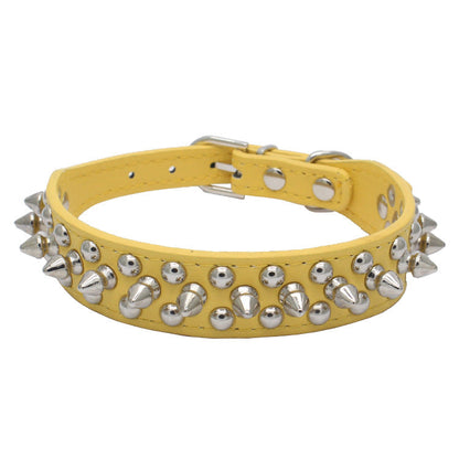 Anti-bite Rivet Fashion Pet Collar