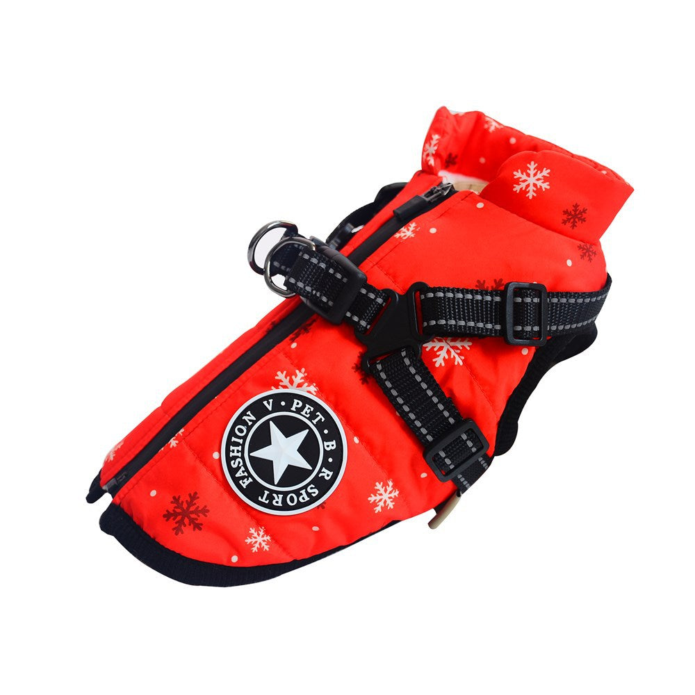 Waterproof Winter Jacket with Built-in Harness - Buy 2 Pcs Enjoy Free Shipping!