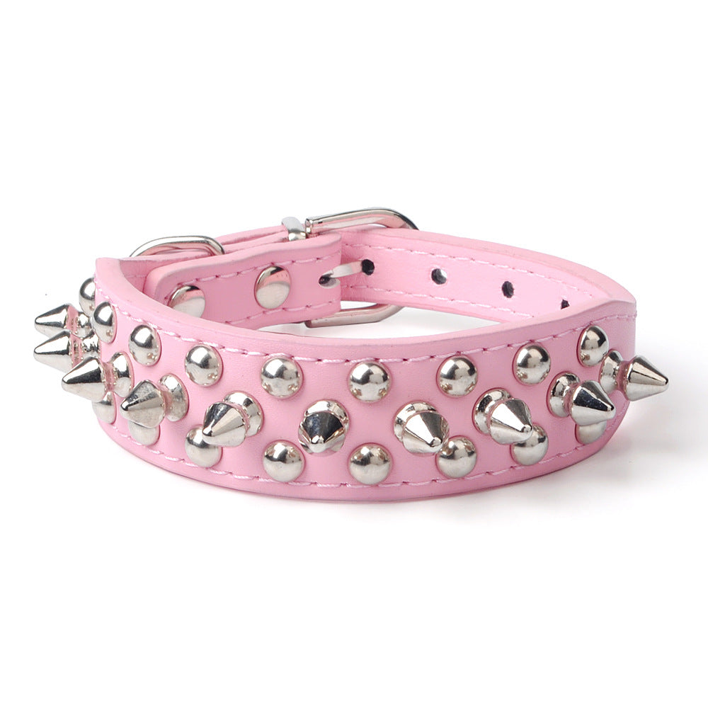 Anti-bite Rivet Fashion Pet Collar