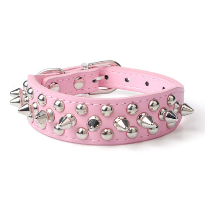 Anti-bite Rivet Fashion Pet Collar