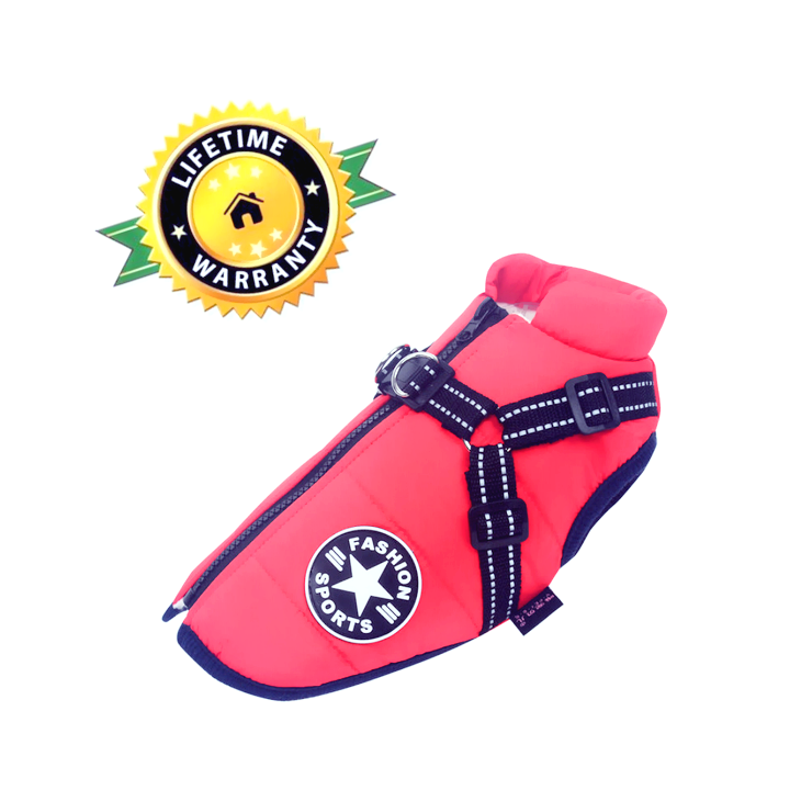 Waterproof Jacket Harness-Black