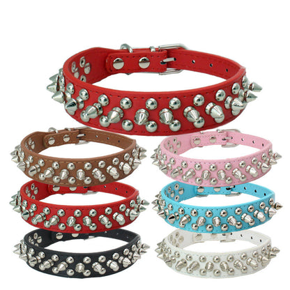 Anti-bite Rivet Fashion Pet Collar