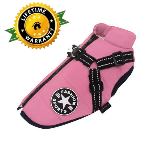 Waterproof Jacket Harness - Pink