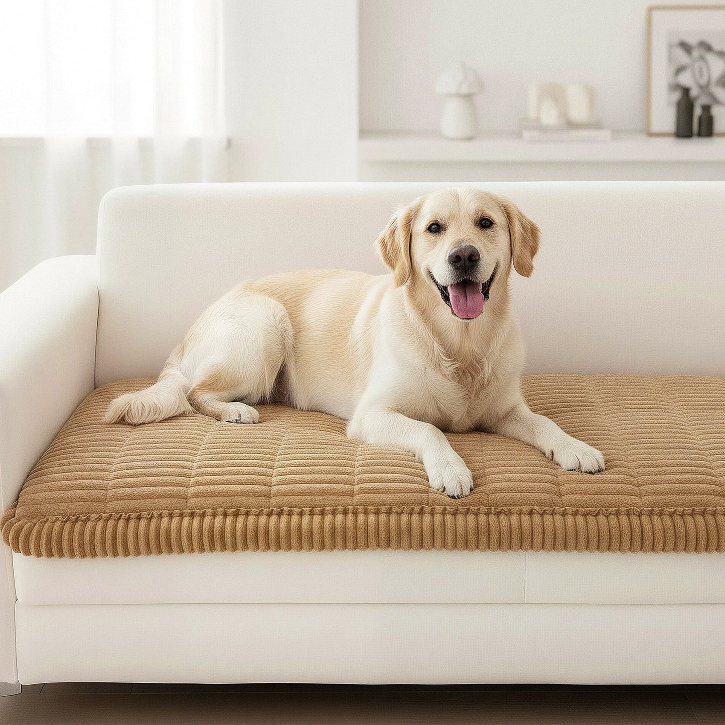 Plush Pet Couch Cover