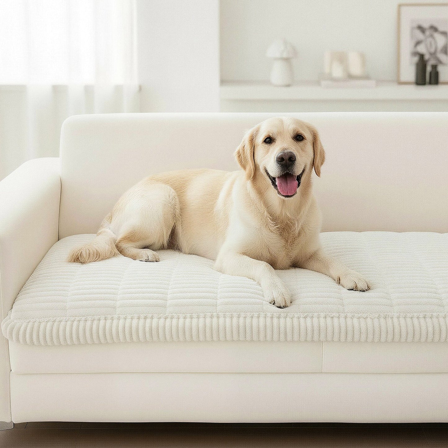 Plush Pet Couch Cover