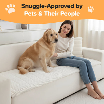 Plush Pet Couch Cover