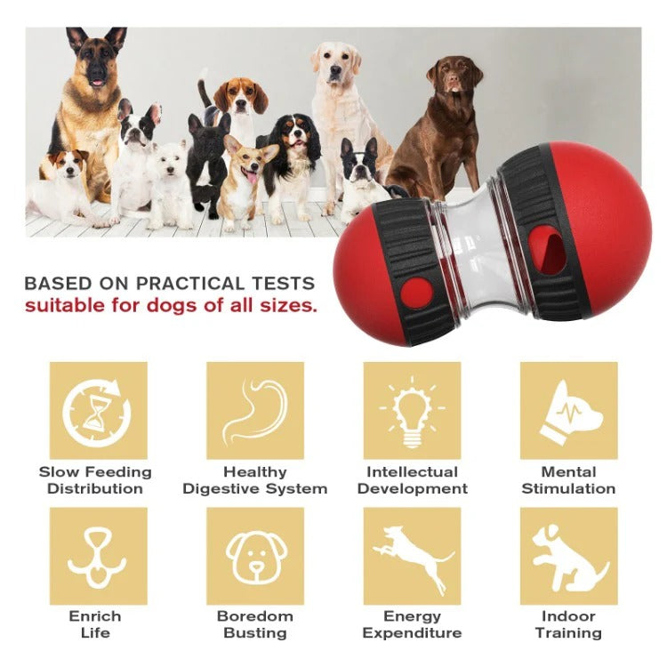 Rolling food leaking ball slow food training slow food dog toys