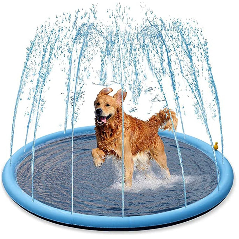 Refreshing Dog Sprinkler Pad