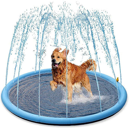 Refreshing Dog Sprinkler Pad